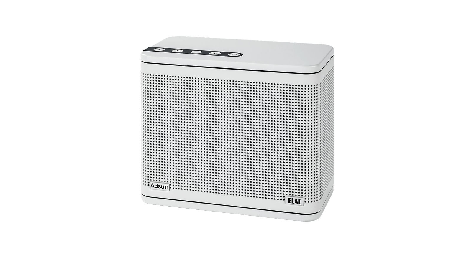 ELAC NAVA 100 Portable Bluetooth Lautsprecher, Weiß ELAC-NAVA-100-Portable-Bluetooth-Lautsprecher-Weiss
