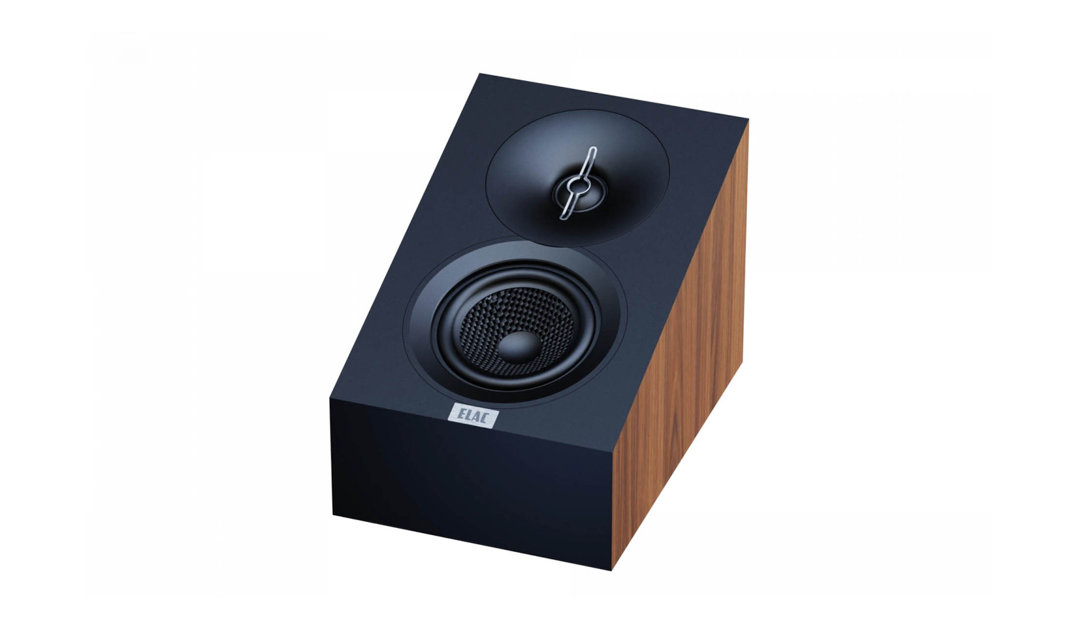 ELAC Debut 3.0 DA43 Atmos/OnWall-Lautsprecher in Walnuss, Paar ELAC-Debut-3-0-DA43-Atmos-OnWall-Lautsprecher-in-Walnuss-Paar