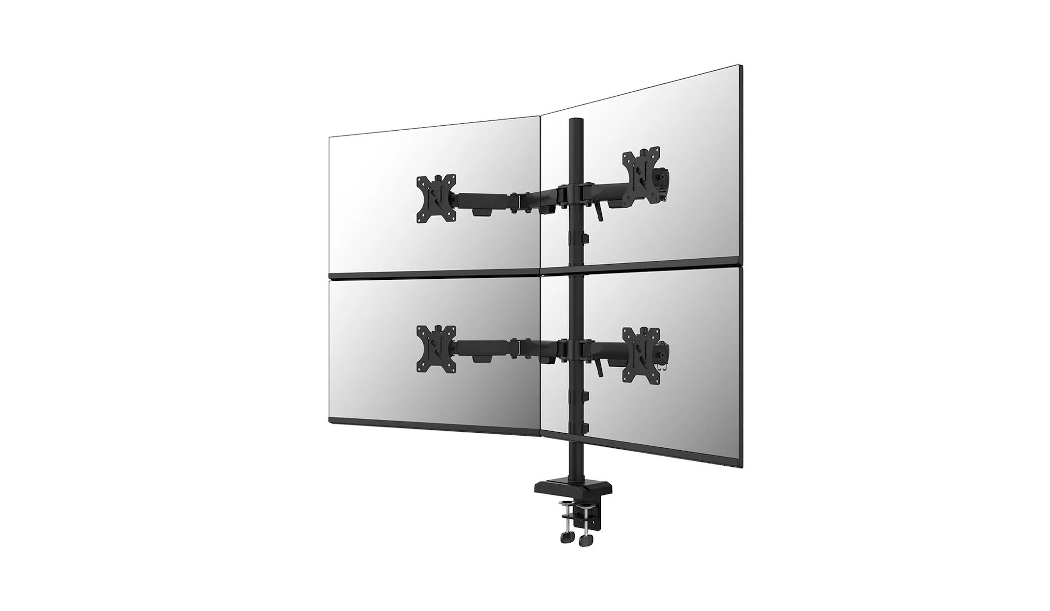 Neomounts DS60-600BL2-2 Quadruple-Monitorarm für vier Monitore bis zu 32 Zoll Neomounts-DS60-600BL2-2-Quadruple-Monitorarm-fur-vier-Monitore-bis-zu-32-Zoll
