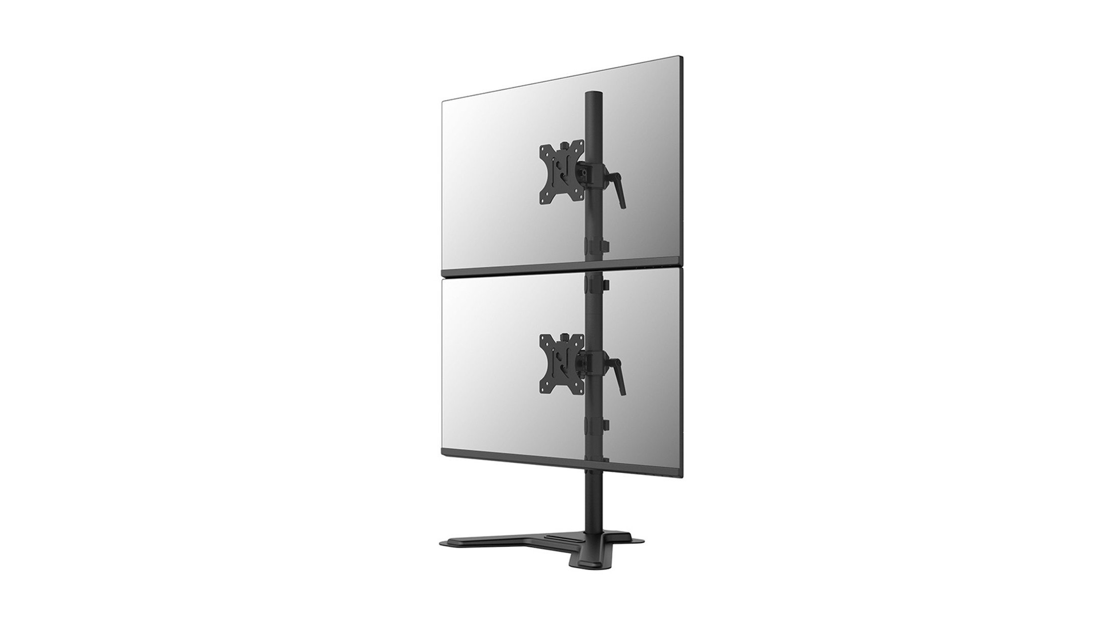Neomounts-DS45-600BL2V-Monitorstander-fur-zwei-Bildschirme-bis-32-Zoll
