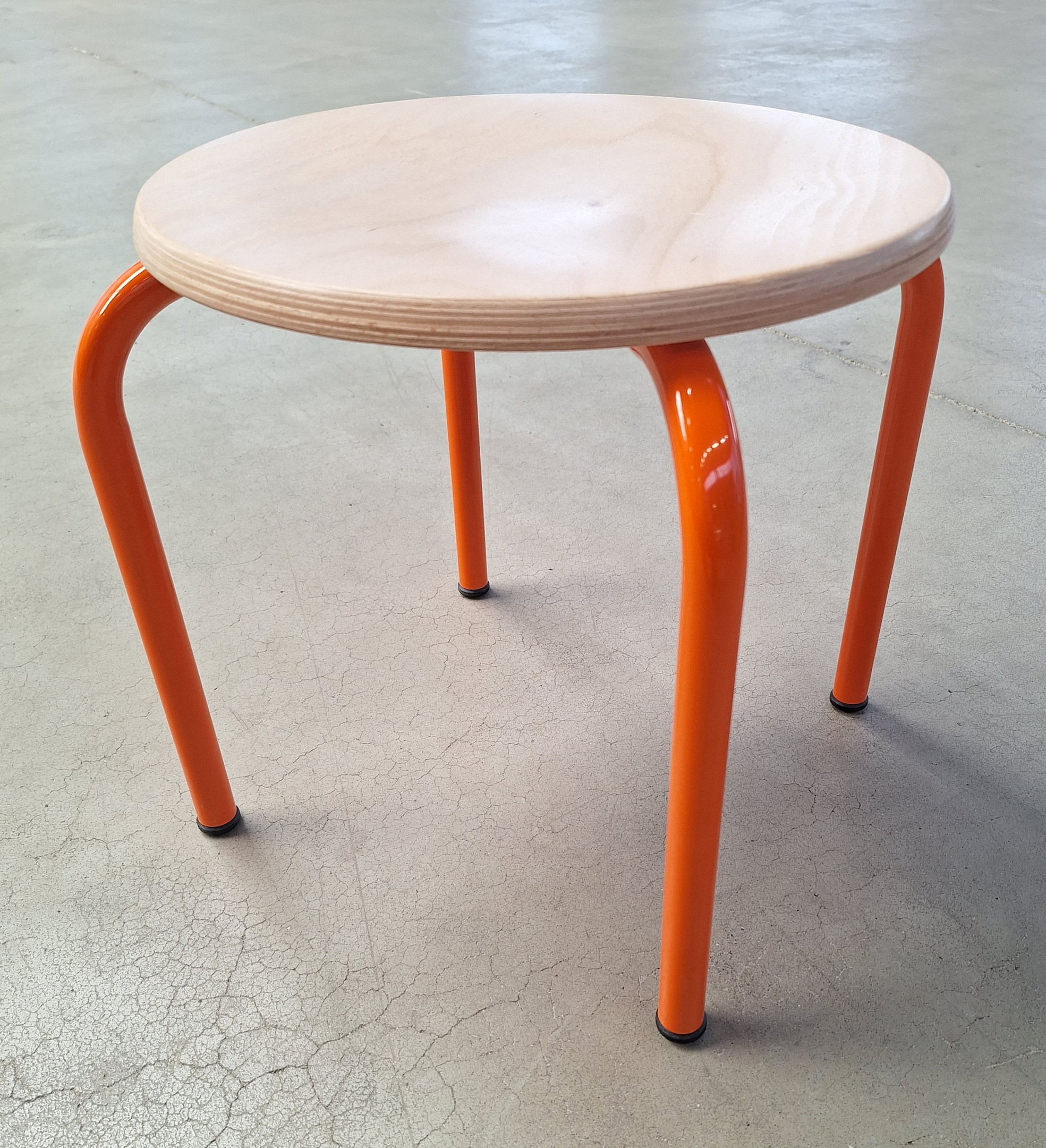 Sponeta stapelbarer Vierbeinhocker, Sitzhöhe 34 cm - Demoware sponeta-stapelbarer-vierbeinhocker-sitzhoehe-34-cm-demoware
