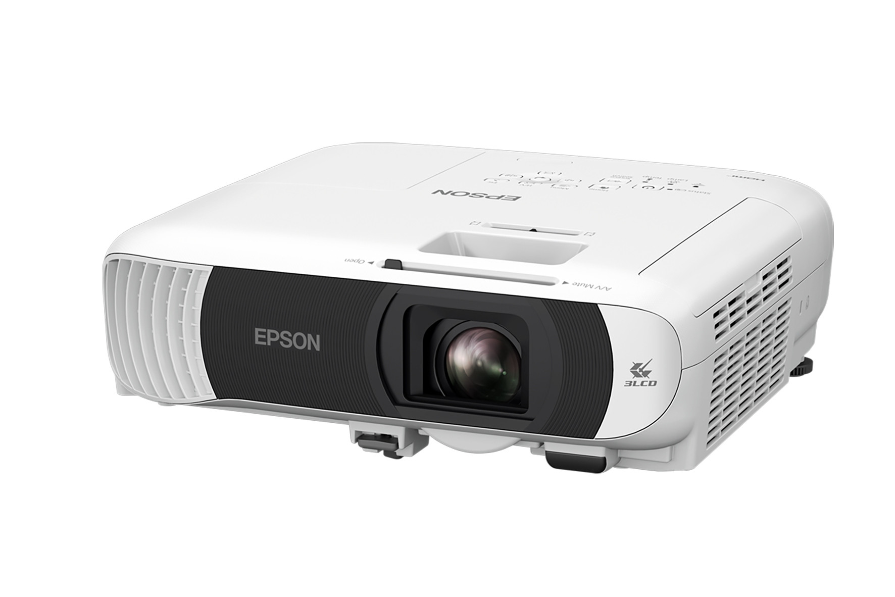 Epson EB-FH54 Beamer, 1920 x 1080 Full HD, 4100 Lumen - Demoware Platin Epson-EB-FH54-Full-HD-Beamer-mit-4100-Lumen-und-tragbarem-Design-fur-Business-und-den-Unterricht-Demoware-Platin