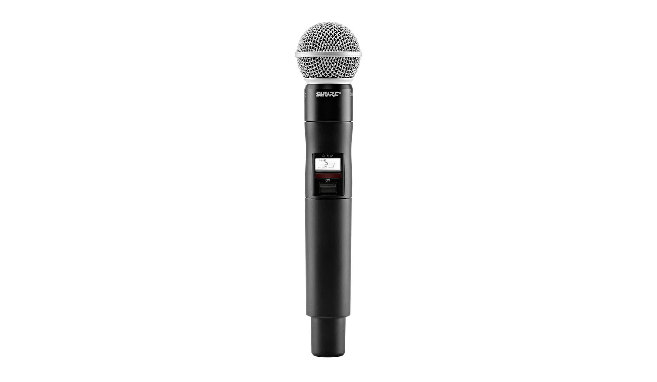 Shure QLXD2 Handsender mit SM86 Mikrofonkapsel, Frequenzband: S50 Shure-QLXD2-Handsender-mit-SM86-Mikrofonkapsel-Frequenzband-S50