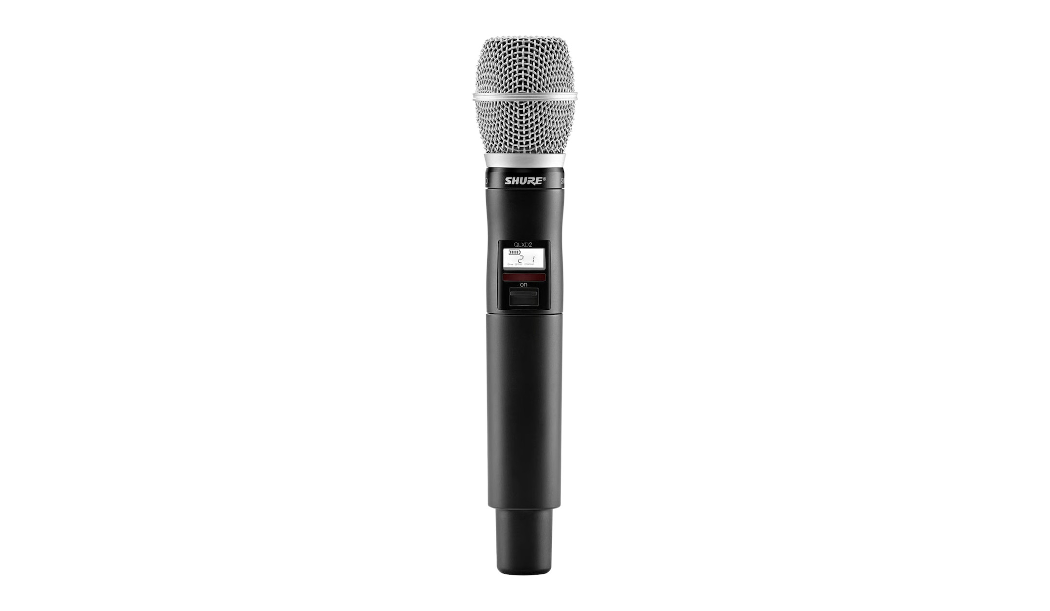 Shure QLXD2 Handsender mit SM86 Mikrofonkapsel, Frequenzband: H51 Shure-QLXD2-Handsender-mit-SM86-Mikrofonkapsel-Frequenzband-H51