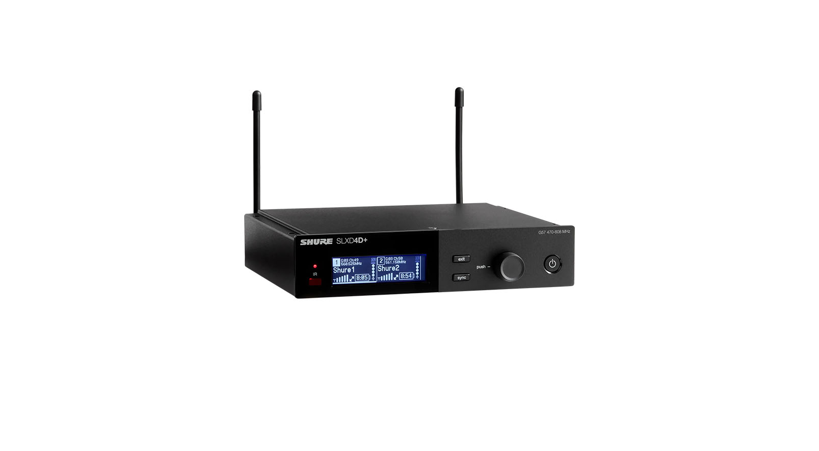 Shure-SLXD4D-2-Kanal-Drahtlosempfanger