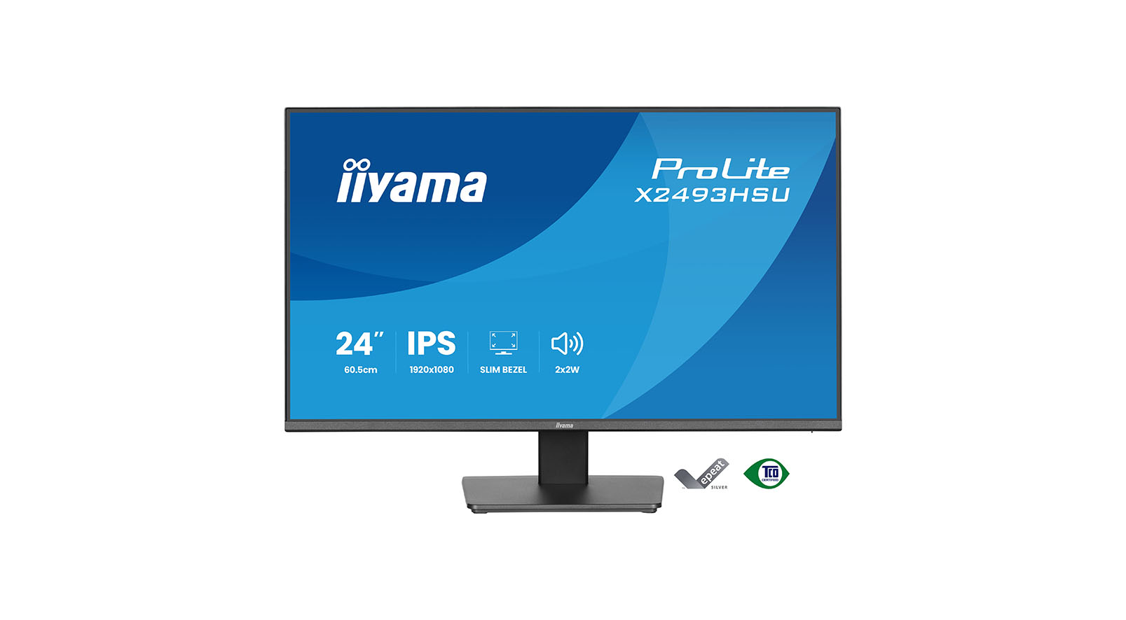 iiyama ProLite X2493HSU-B1 24" compact IPS monitor iiyama-ProLite-X2493HSU-B1-24-compacte-IPS-monitor