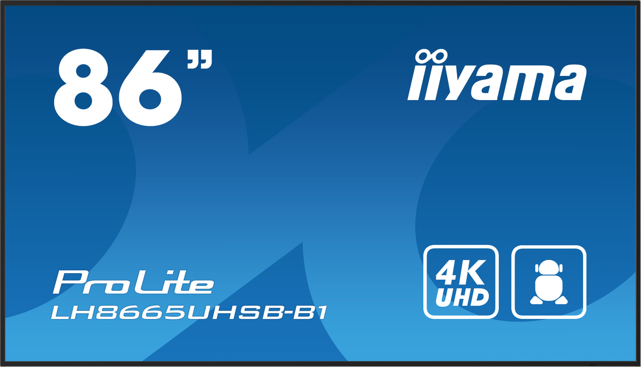 iiyama LH8665UHSB-B1 86" Display - Demoware iiyama-PROLITE-LH8665UHSB-B1-Demoware