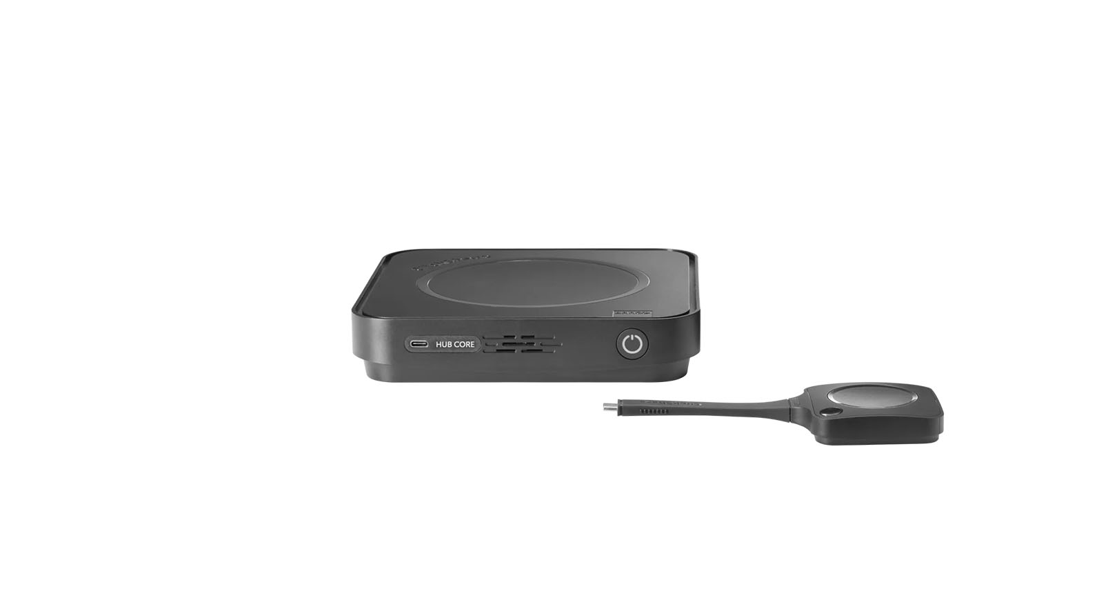 Barco ClickShare Hub Core e kit per sistema modulare di sala videoconferenze con pannello di controllo Barco-ClickShare-Hub-Core-en-modulaire-videoconferentiesysteemset-voor-het-configuratiescherm