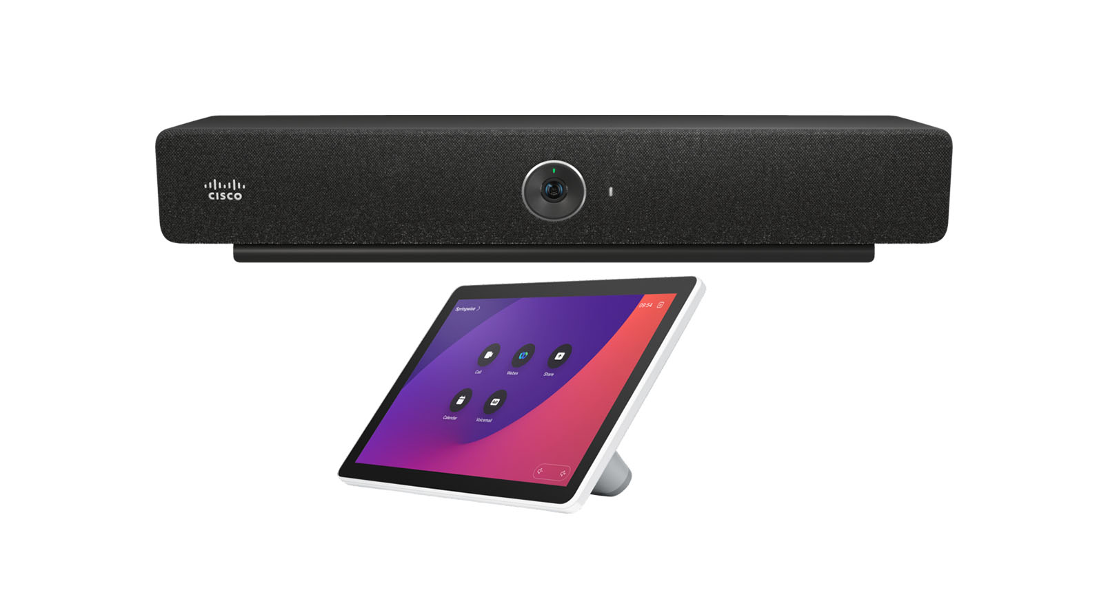 Cisco-Room-Bar-slim-videoconferentiesysteem-met-Navigator-voor-kleine-vergaderruimtes-Carbon-Black