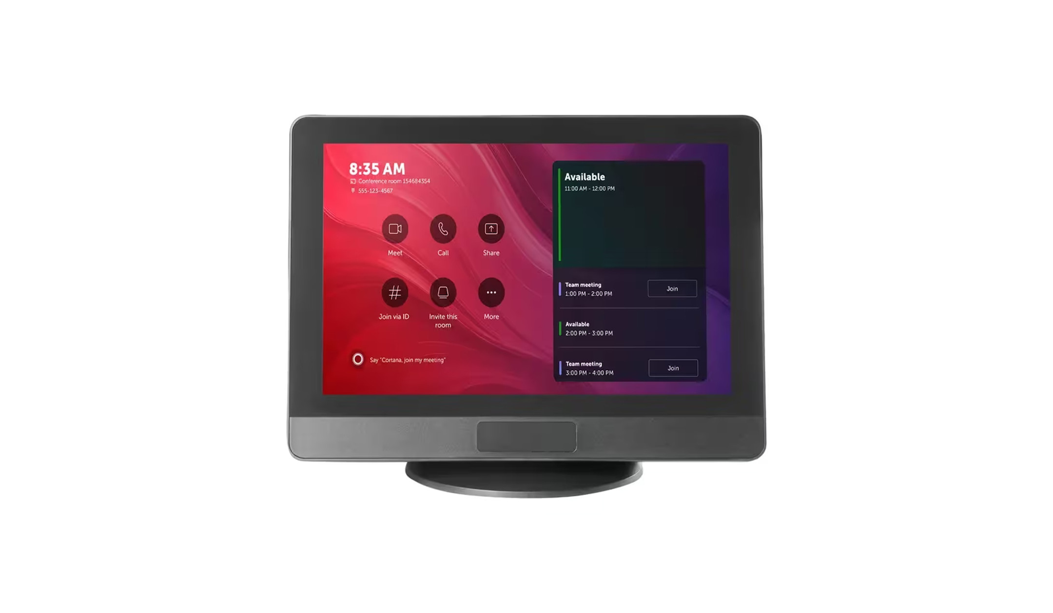 Barco ClickShare Control Panel Bedienfeld für drahtlose Videokonferenzen mit dem ClickShare Hub-System - Demoware Barco-ClickShare-Control-Panel-Bedienfeld-fur-drahtlose-Videokonferenzen-mit-dem-ClickShare-Hub-System-Demoware