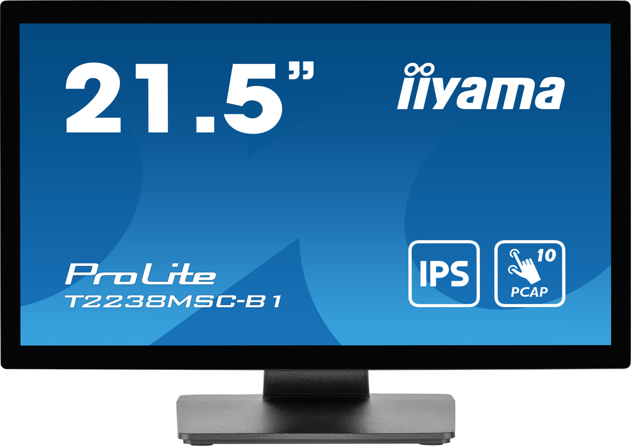 iiyama T2238MSC-B1 21,5" IPS Monitor, 1920 x 1080 Full HD, 83Hz, 5ms - Demoware iiyama-prolite-t2238msc-b1-demoware