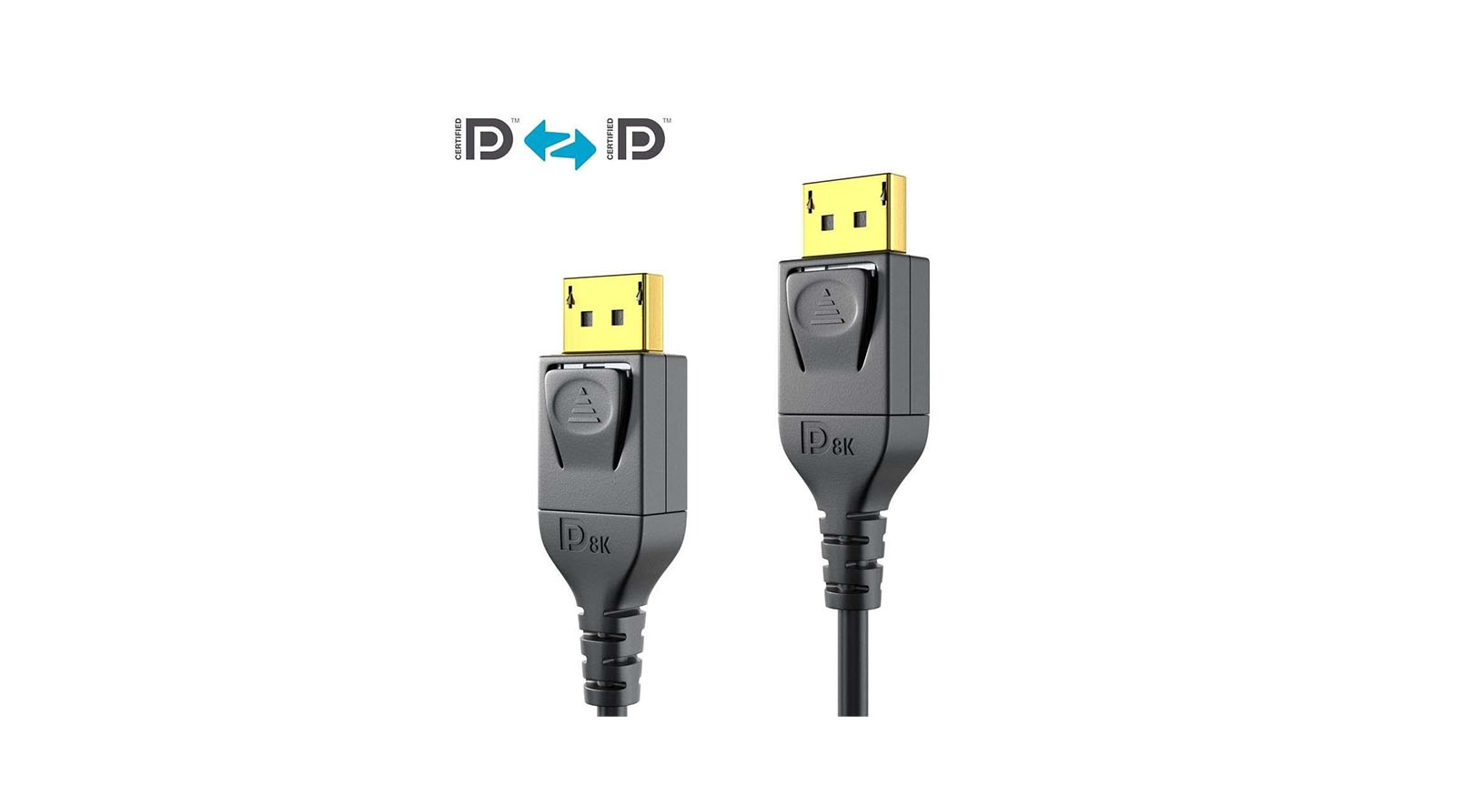 PureLink PI5010-075 Zertifiziertes 8K DisplayPort Kabel - 7,5 m, schwarz PureLink-PI5010-075-Gecertificeerde-8K-DisplayPort-kabel-7-5-m-zwart