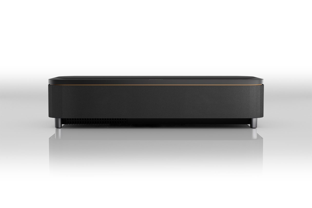 Epson-EH-QS100B-Beamer-mit-4K-PRO-UHD-4500-Lumen-und-Superkurzdistanz-Technologie-fur-beeindruckende-Heimkino-Erlebnisse-Demoware-Gold