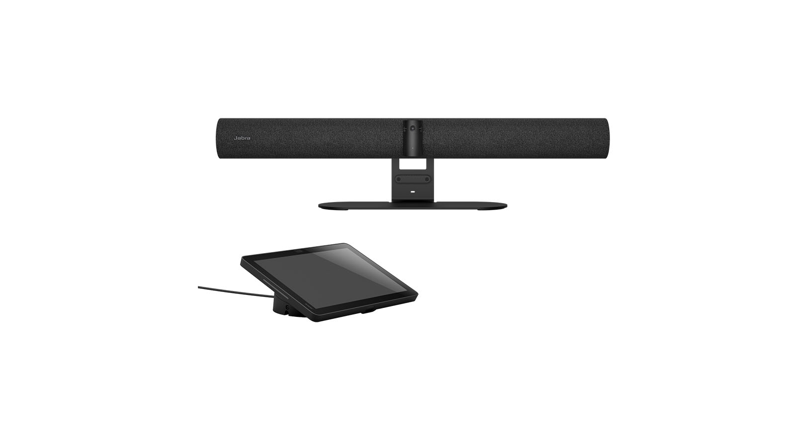 Jabra PanaCast 55 VBS Soluzione completa per videoconferenze in sale di medie dimensioni | Pacchetto composto da Video Bar e controller touch Jabra-PanaCast-55-VBS-Alles-in-een-oplossing-voor-videoconferenties-in-middelgrote-ruimtes-Bundel-met-videobar-en-touchcontroller