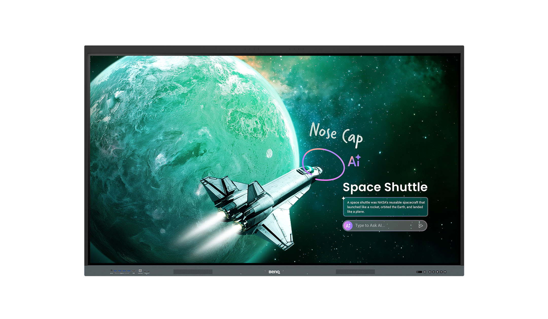 BenQ-RE6505E-65-4K-UHD-Multitouch-Display-mit-Android-16-Google-EDLA-und-KI-Unterstutzung-fur-Bildungseinrichtungen