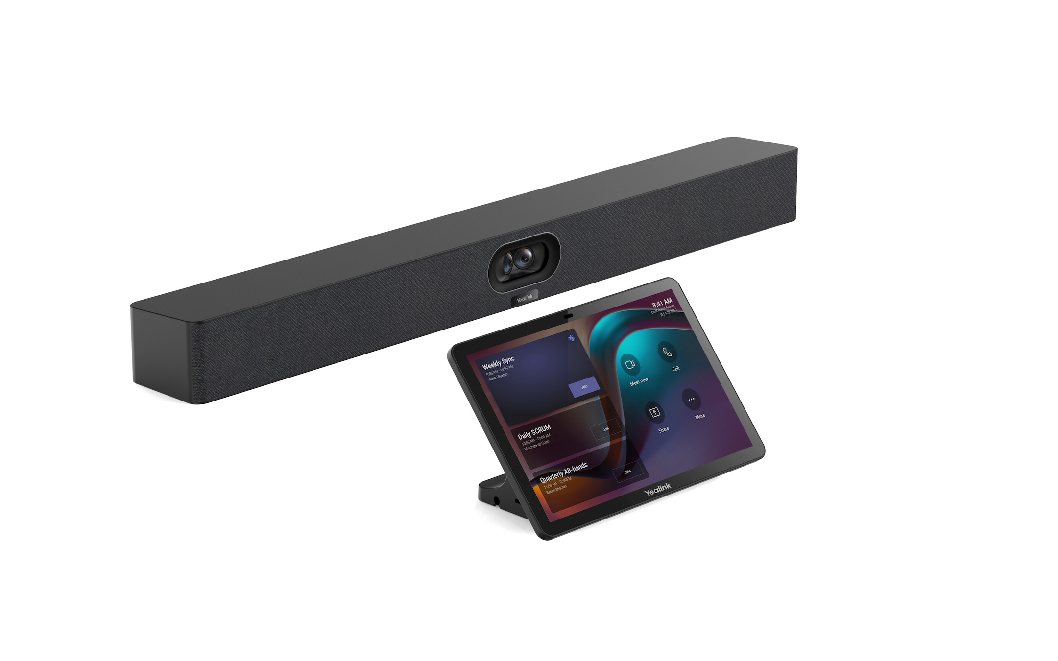 Yealink A40-031 All-In-One Meetingbar inkl. Touch Panel CTP25 für kleine & mittlere Meetingräume - Demoware Yealink-A40-031-All-In-One-Meetingbar-inkl-Touch-Panel-CTP25-fur-kleine-mittlere-Meetingraume-Demoware