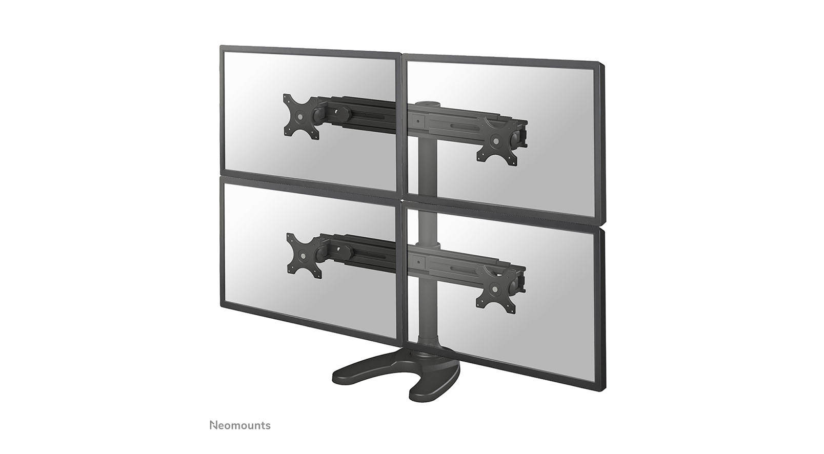 Neomounts-FPMA-D700DD4-Monitorstandaard-voor-4-schermen-19-30