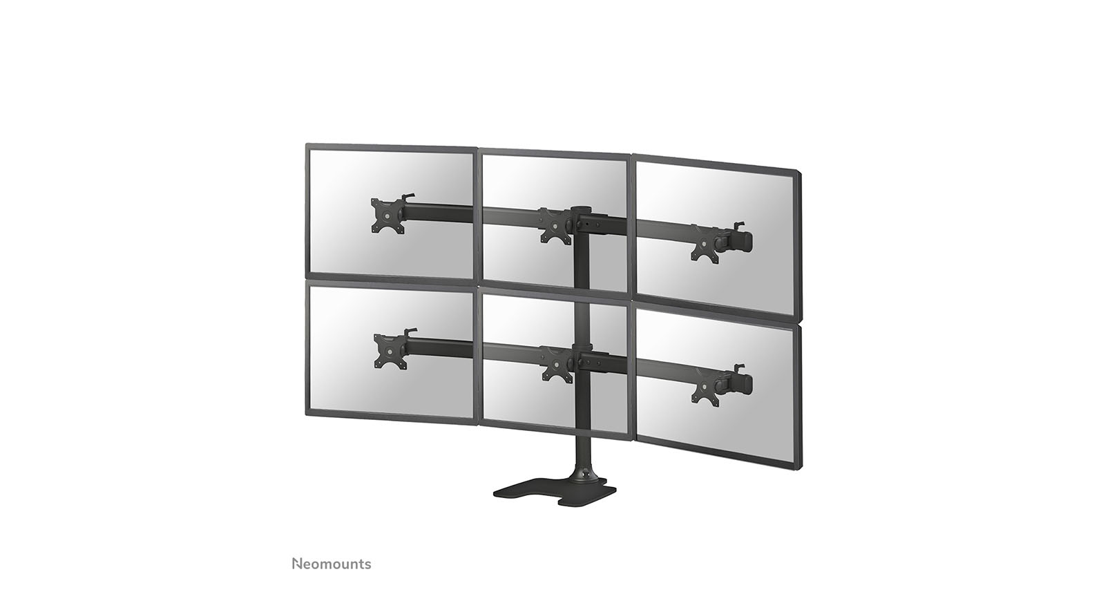 Neomounts FPMA-D700DD6 Monitor-Ständer 6 Bildschirme 10-27" Neomounts-FPMA-D700DD6-Monitorstandaard-voor-6-monitoren-10-27-inch