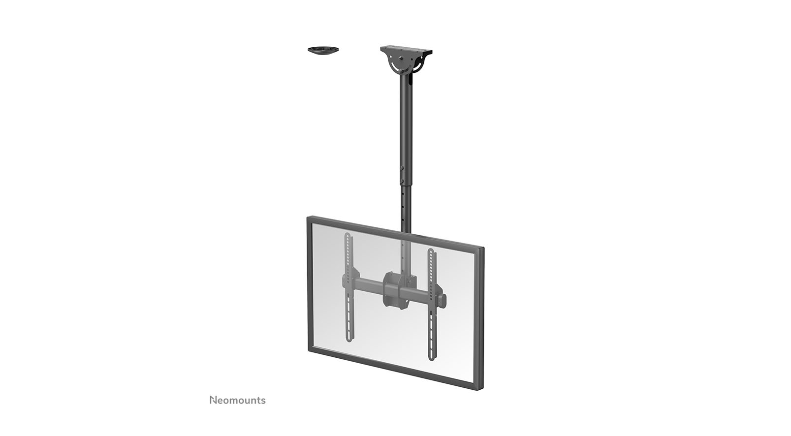 Neomounts NM-C440BLACK Monitor-/TV-Deckenhalterung 1 Bildschirm 32-60" Neomounts-NM-C440BLACK-Plafondbeugel-voor-monitor-tv-voor-1-scherm-32-60
