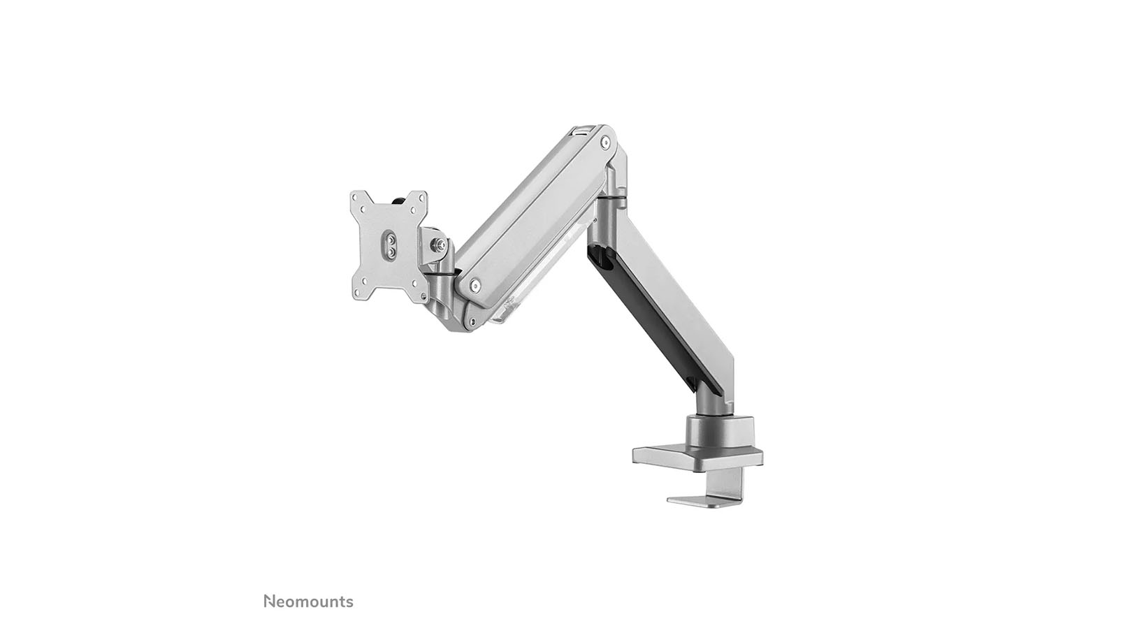 Neomounts NM-D775SILVERPLUS Monitorarm 1 Bildschirm 10-49" | 1-18 kg (Curved 14 kg) Neomounts-NM-D775SILVERPLUS-Monitorarm-voor-1-scherm-10-49-inch-1-18-kg-gebogen-14-kg