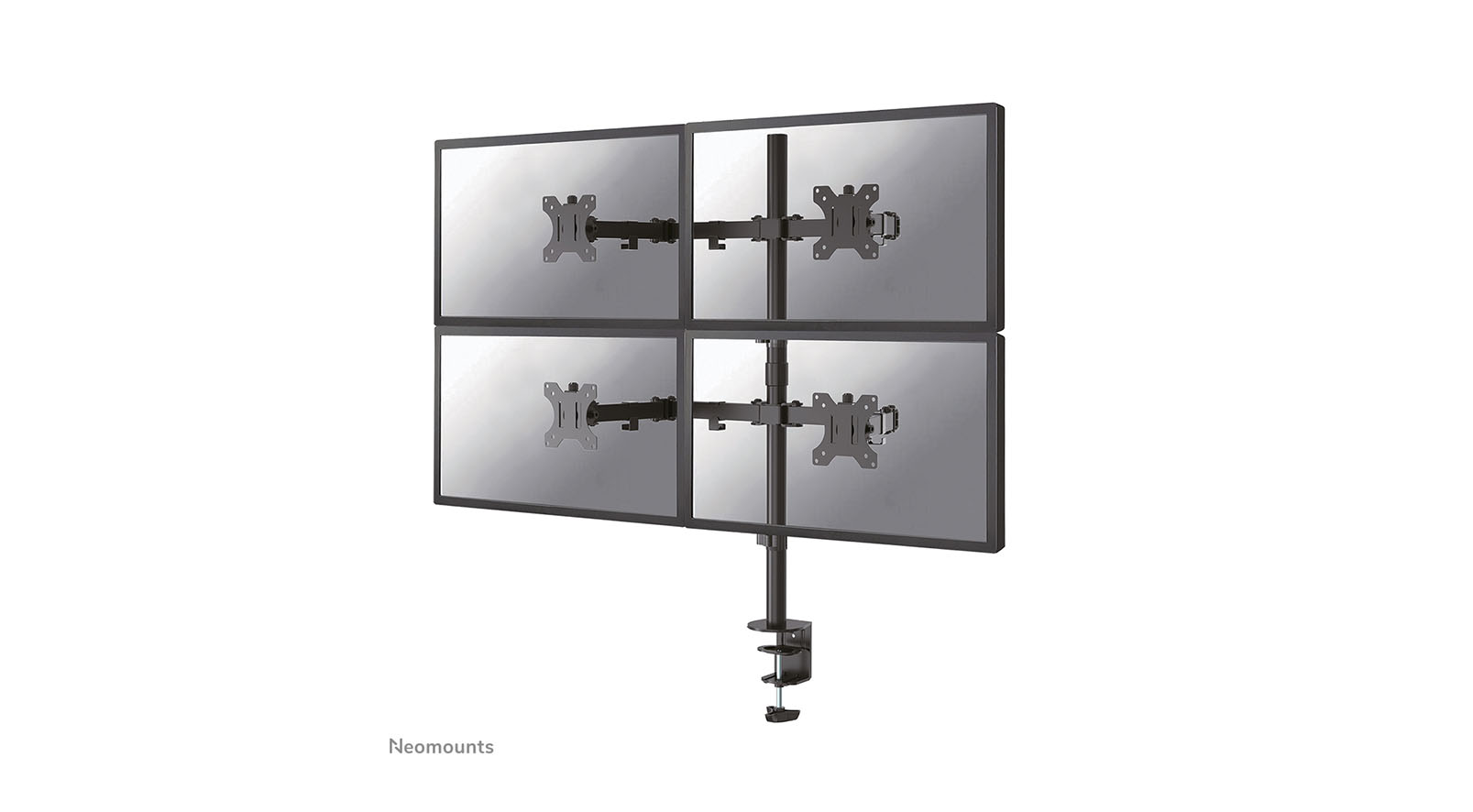 Neomounts-FPMA-D550D4BLACK-Monitorarm-voor-4-monitoren-13-32-inch