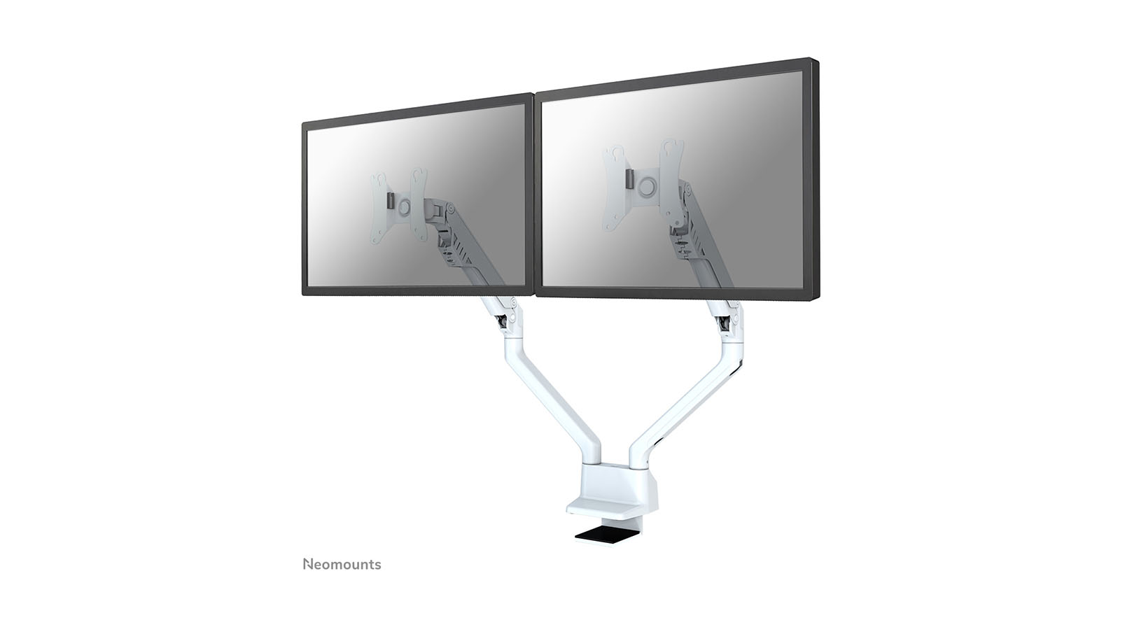 Neomounts FPMA-D750DWHITE2 Monitorarm 2 Bildschirme 10-32", weiß Neomounts-FPMA-D750DWHITE2-Monitorarm-voor-2-monitoren-10-32-wit