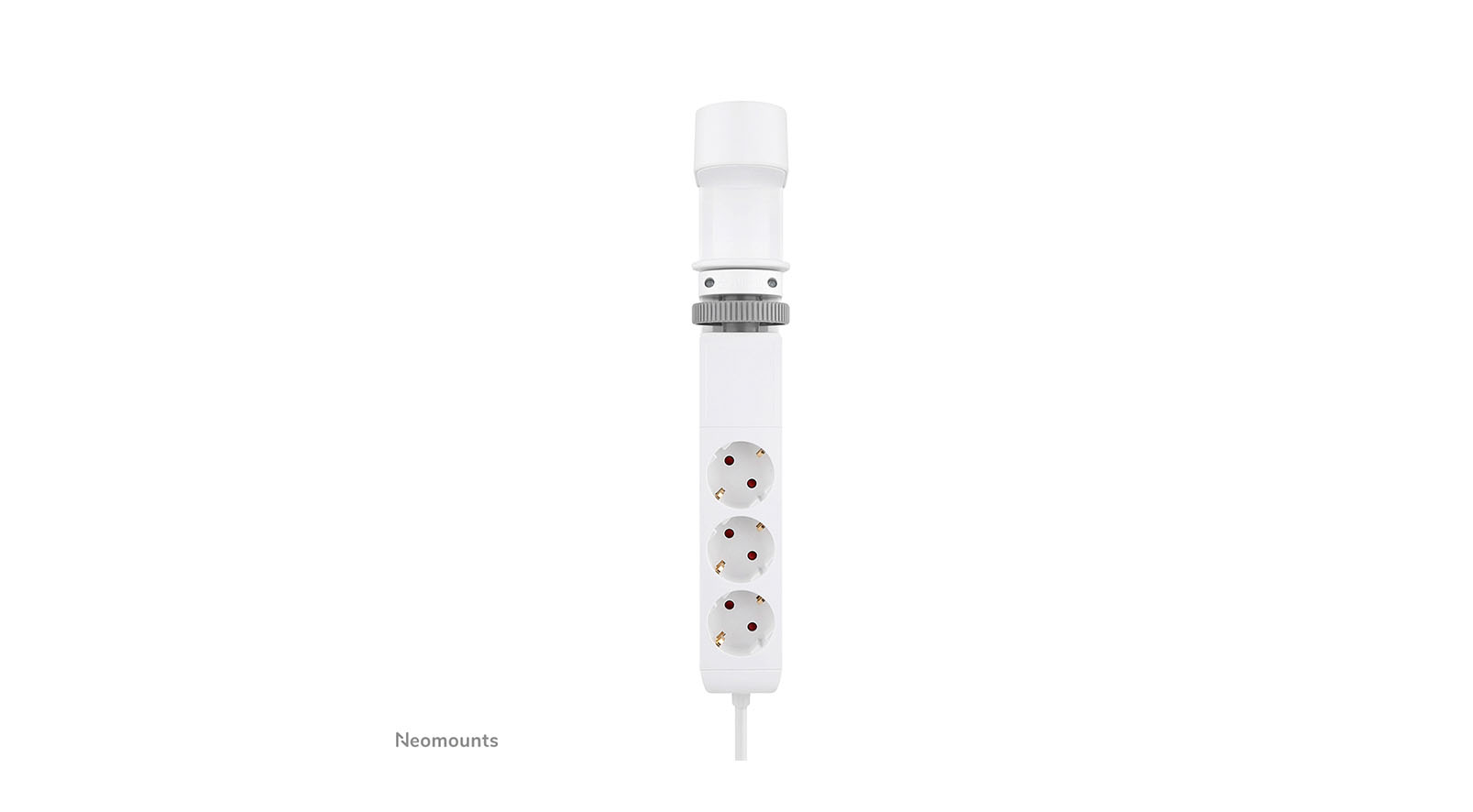 Neomounts-DS22-840WH6-Bureaustopcontact-met-klem-en-USB-C-en-USB-A-poorten-wit