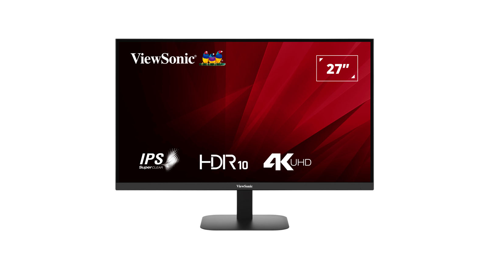 ViewSonic VA2708-4K-HD Écran 4K UHD de 27 pouces avec HDR 10, deux ports HDMI et un port DisplayPort ViewSonic-VA2708-4K-HD-27-inch-4K-UHD-monitor-met-HDR-10-twee-HDMI-aansluitingen-en-DisplayPort