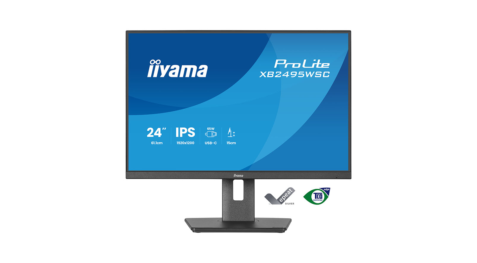 iiyama-ProLite-XB2495WSC-B1-24-1-inch-WUXGA-IPS-monitor-met-USB-C-65-W