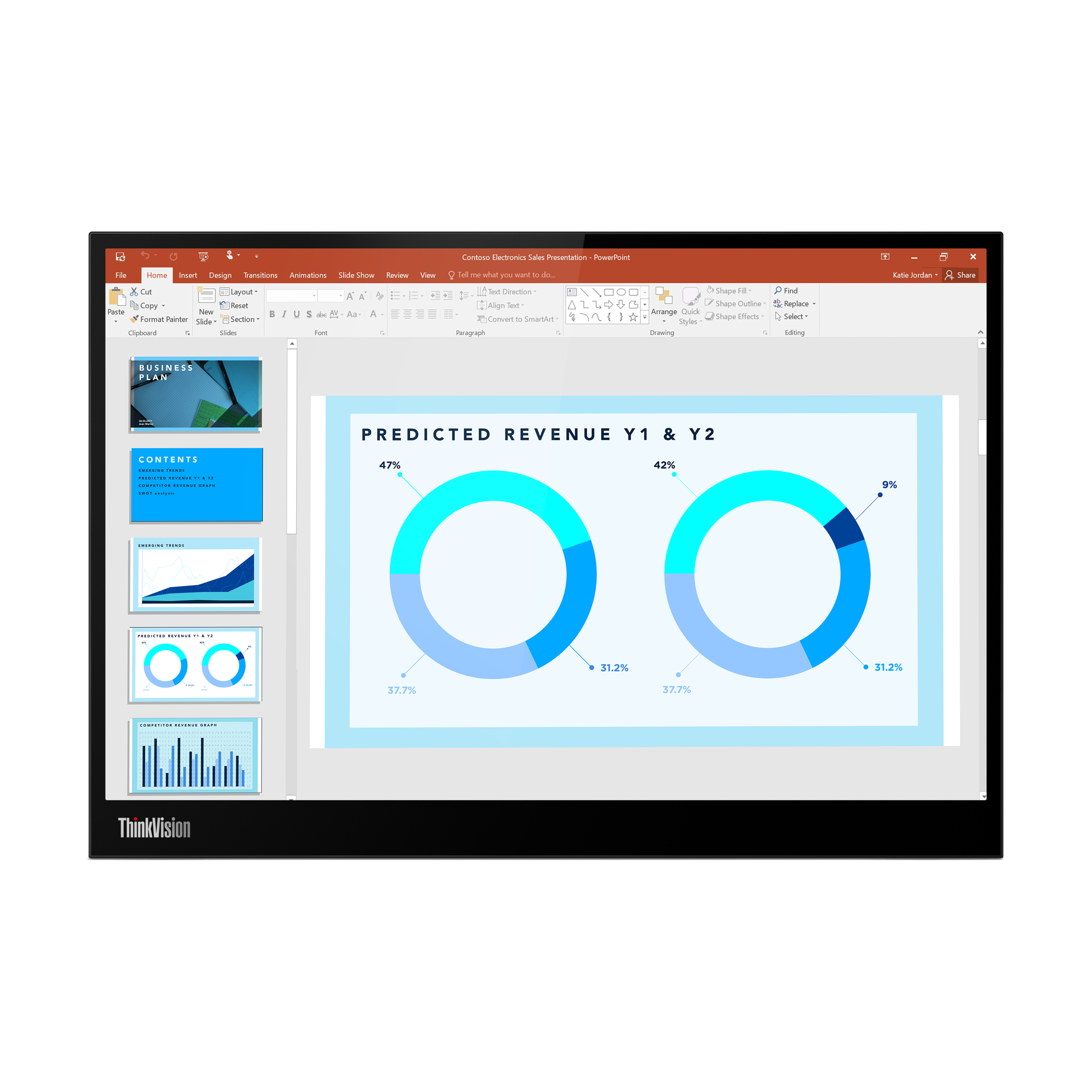 Lenovo ThinkVision M14d 14" 2.2K IPS Monitor mit USB-C für mobiles Arbeiten Lenovo-ThinkVision-M14d-14-inch-2-2K-IPS-monitor-met-USB-C-voor-mobiel-werken