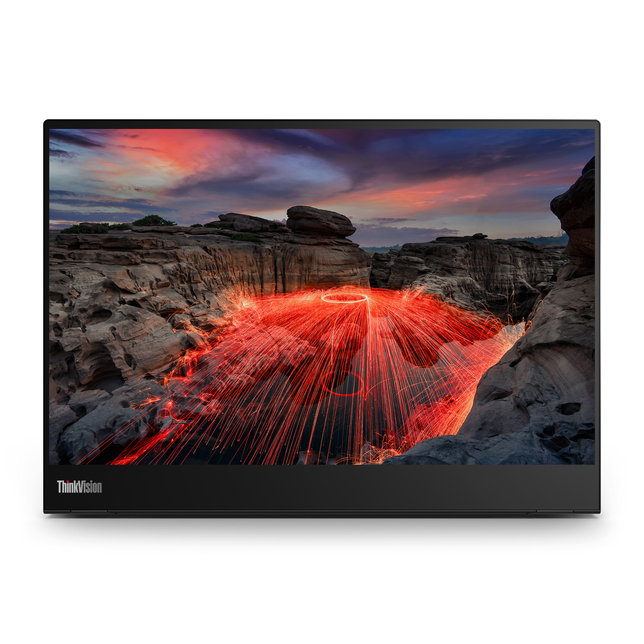 Lenovo ThinkVision M14t Gen 2 14" Touch-Monitor mit 2240x1400 IPS-Panel für mobiles Arbeiten Lenovo-ThinkVision-M14t-Gen-2-14-inch-touchscreenmonitor-met-een-IPS-scherm-van-2240-x-1400-pixels-voor-mobiel-werken