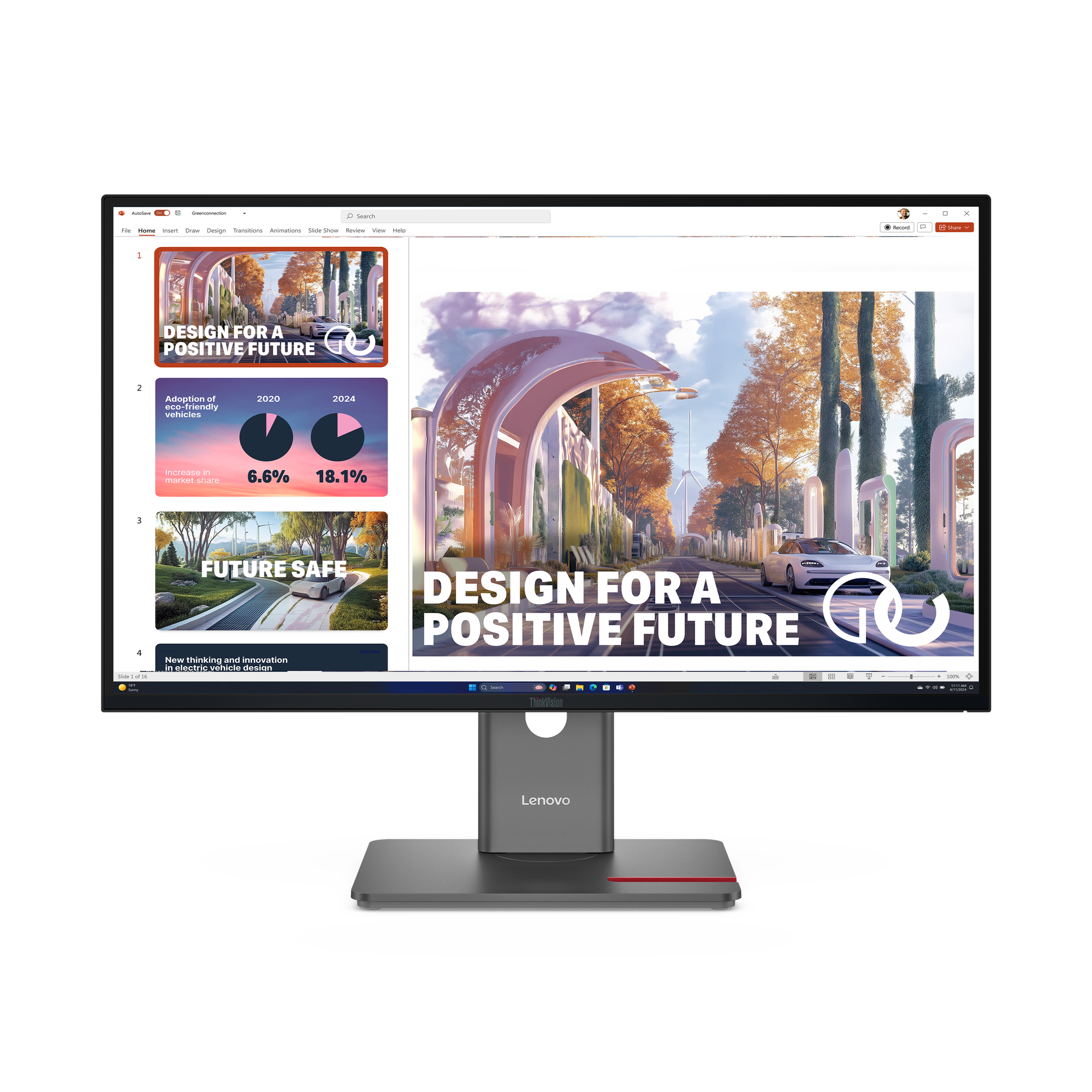 Lenovo ThinkVision P27QD-40 27" QHD IPS Monitor mit 120Hz und USB-C für moderne Arbeitsplätze Lenovo-ThinkVision-P27QD-40-27-inch-QHD-IPS-monitor-met-120-Hz-en-USB-C-voor-moderne-werkplekken