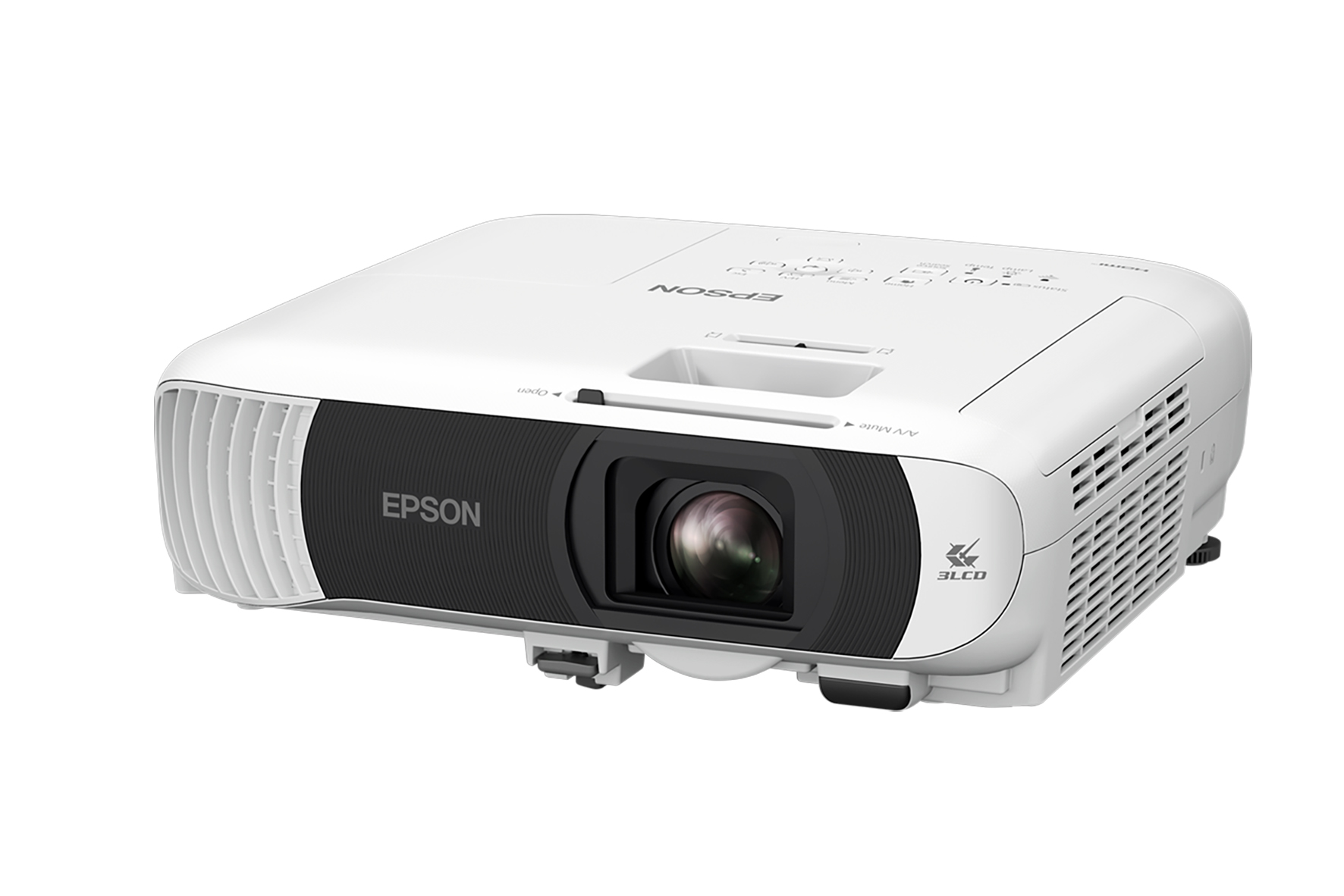 Epson EB-FH54 Beamer, 1920 x 1080 Full HD, 4100 Lumen - Demoware Silber Epson-EB-FH54-Full-HD-Beamer-mit-4100-Lumen-und-tragbarem-Design-fur-Business-und-den-Unterricht-Demoware-Silber