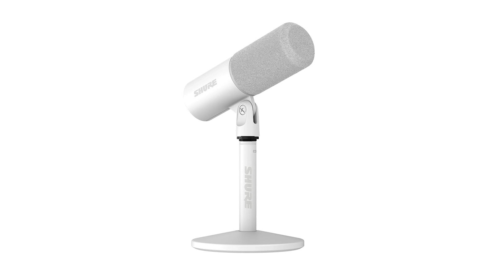 Shure MV6 Gen 2 USB-Gaming-Mikrofon inkl. Tischständer, Weiß Shure-MV6-Gen-2-USB-Gaming-Mikrofon-inkl-Tischstander-Weiss