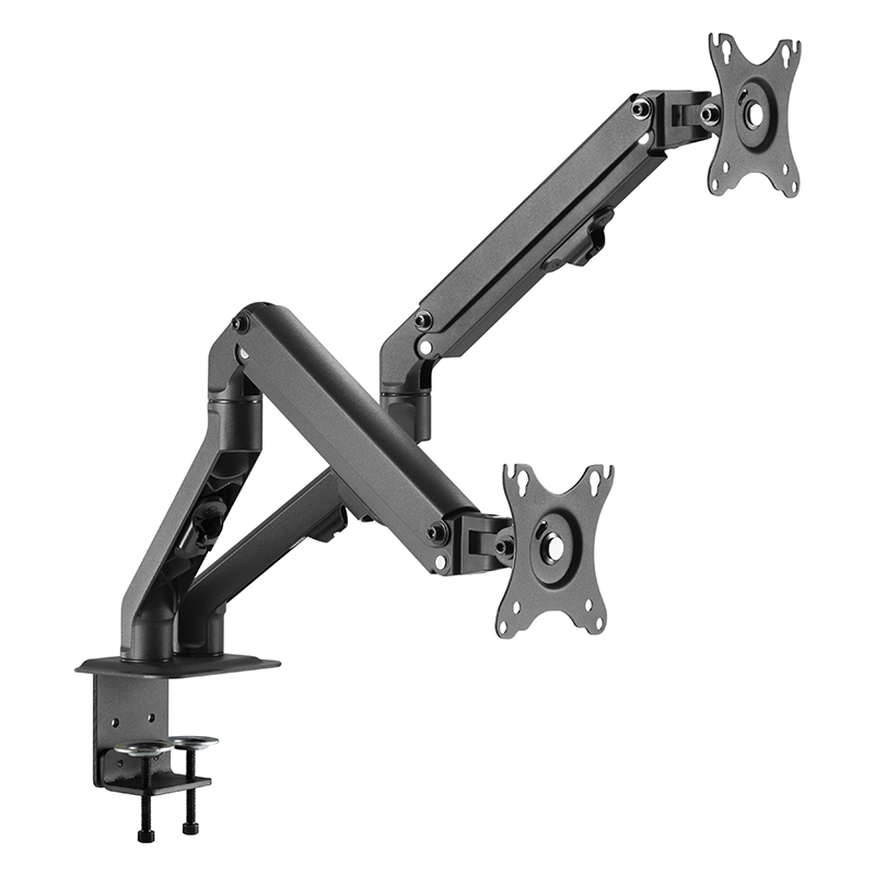 Hagor-Easy-Flex-Dual-Volledig-verstelbare-monitorhouder-voor-twee-schermen-van-17-27-inch