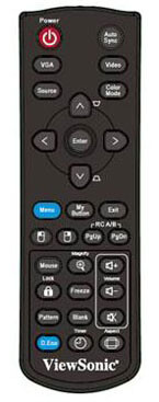 ViewSonic-Afstandsbediening-voor-PJD7820HD