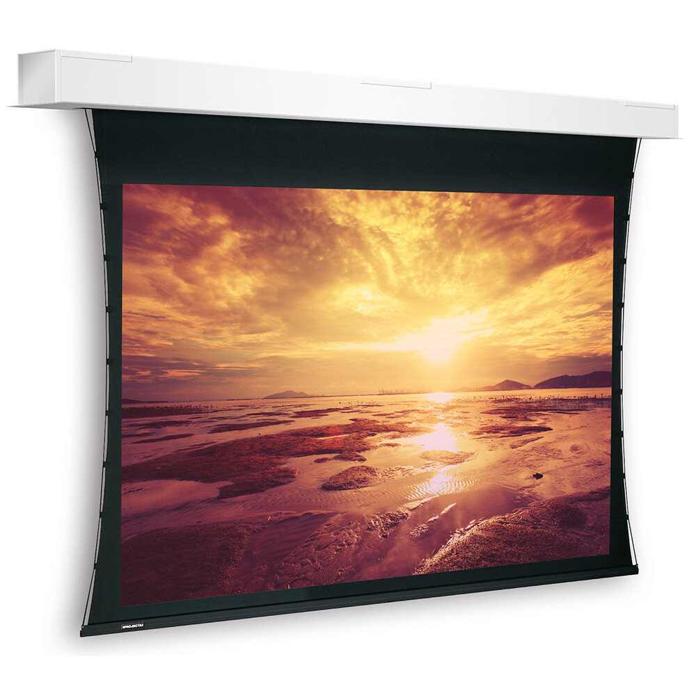 Tensioned Descender Large Electrol , 4:3, 450 x 340 cm, mattweiß