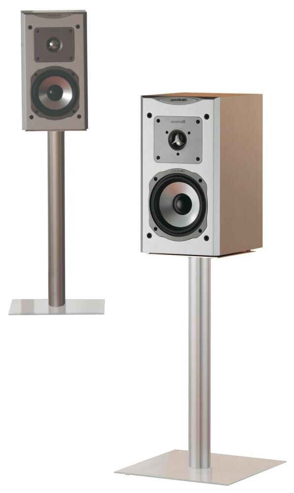 VCM 2x Lautsprecherstands Boxero Mini Klarglas 51 cm