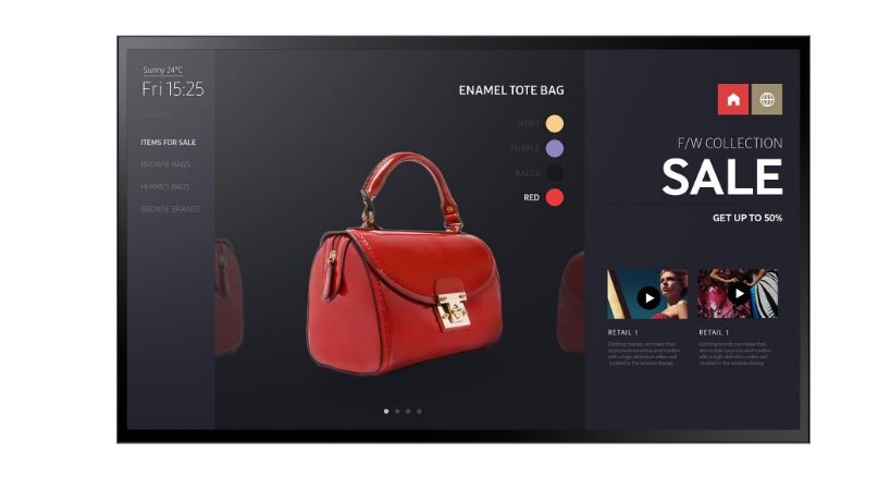 Smart Signage Display PM55F-BC