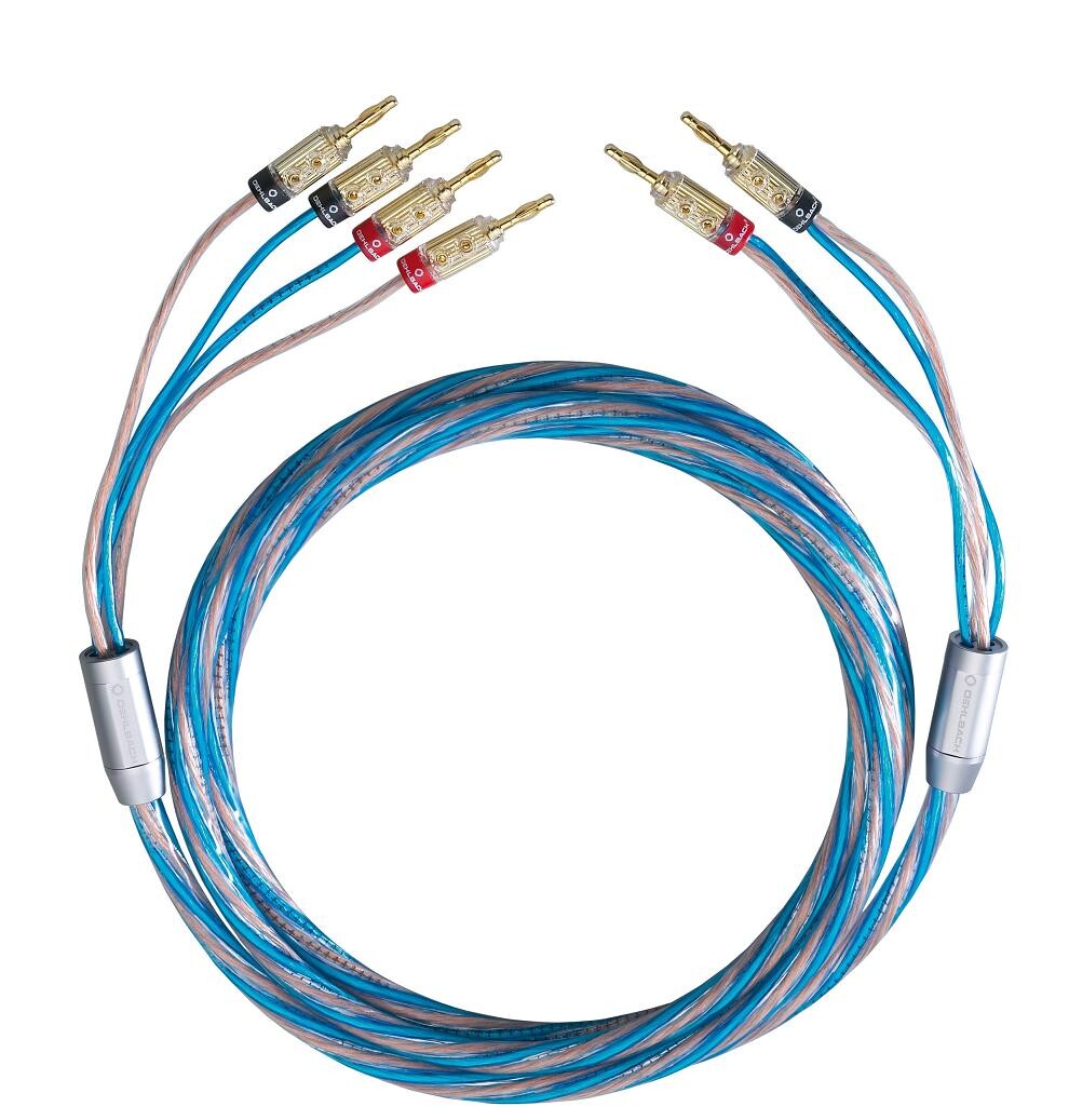 BI TECH 4 Bi-Wiring Kabel Set mit Bananas - 2 x 3,0 m
