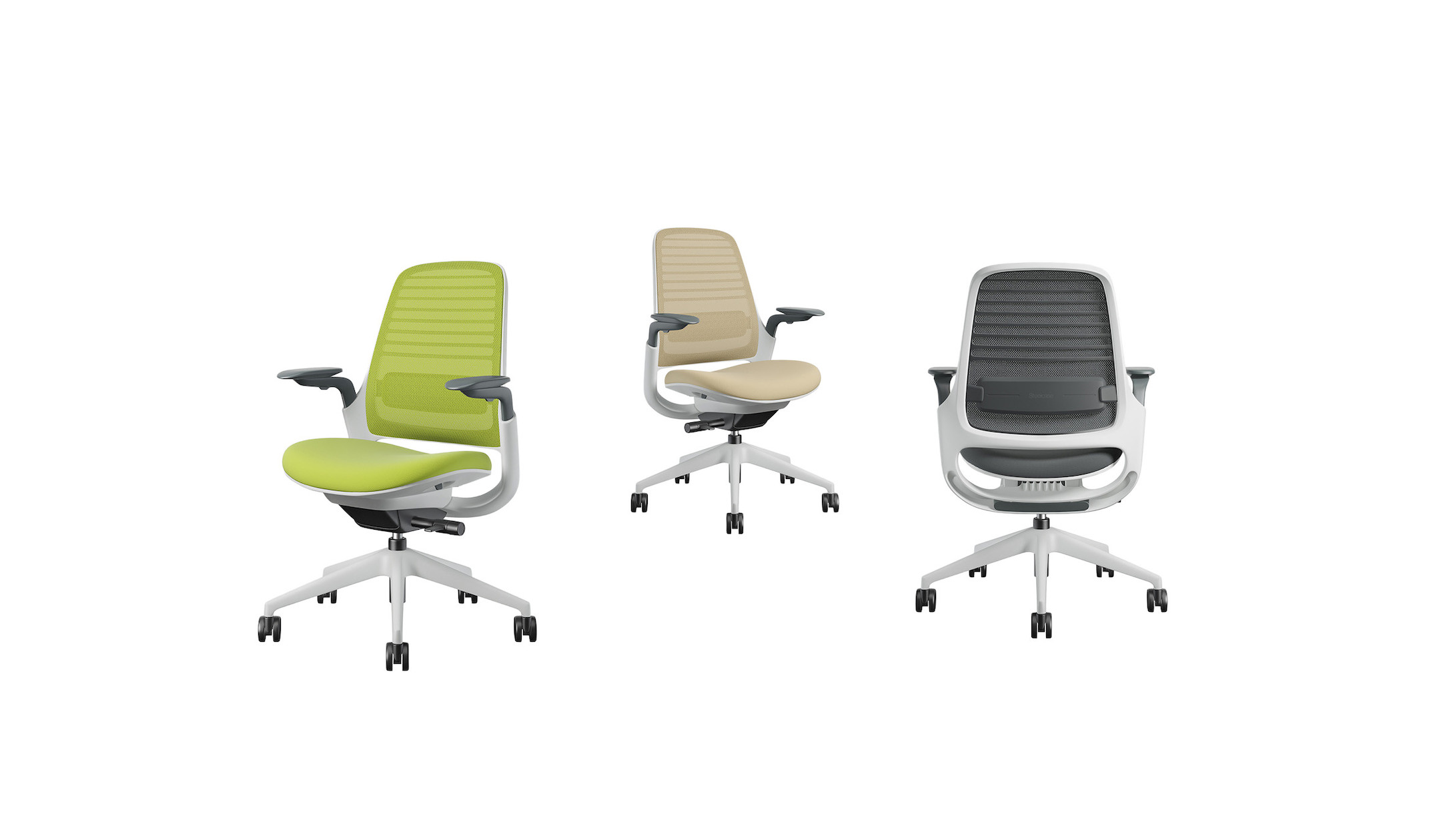 Steelcase Series 1 ergonomischer Bürostuhl mit atmungsaktivem Netzrücken und Synchronmechanik Steelcase-Series-1-ergonomischer-Burostuhl-mit-atmungsaktivem-Netzrucken-und-Synchronmechanik