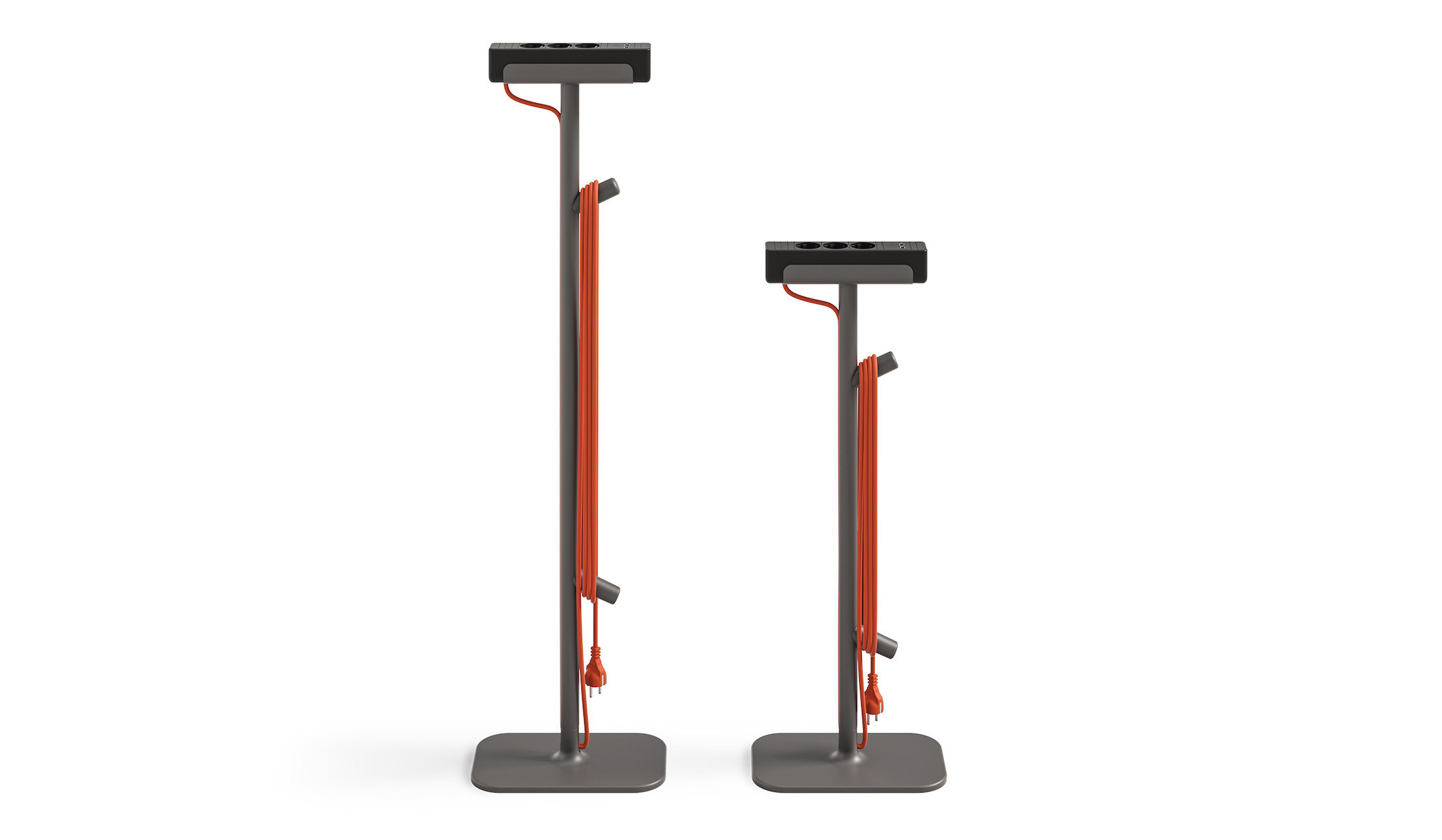 Steelcase-Flex-Strompult-mit-5-Meter-Kabel-und-USB-Anschlussen-fur-agile-Besprechungsraume