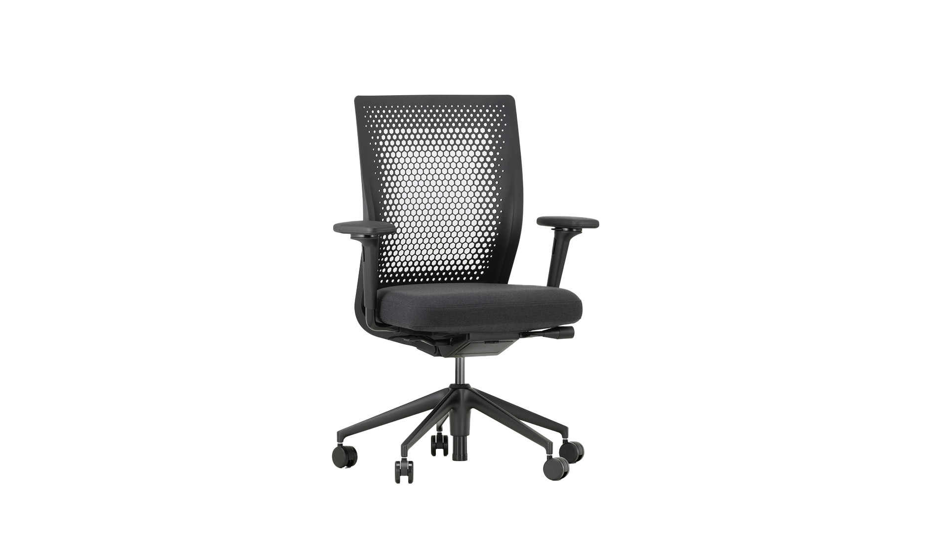 Vitra ID Air Bürostuhl mit perforierter Rückenlehne für ein angenehmes Sitzgefühl im Büro und Home Office Vitra-ID-Air-Burostuhl-mit-perforierter-Ruckenlehne-fur-ein-angenehmes-Sitzgefuhl-im-Buro-und-Home-Office
