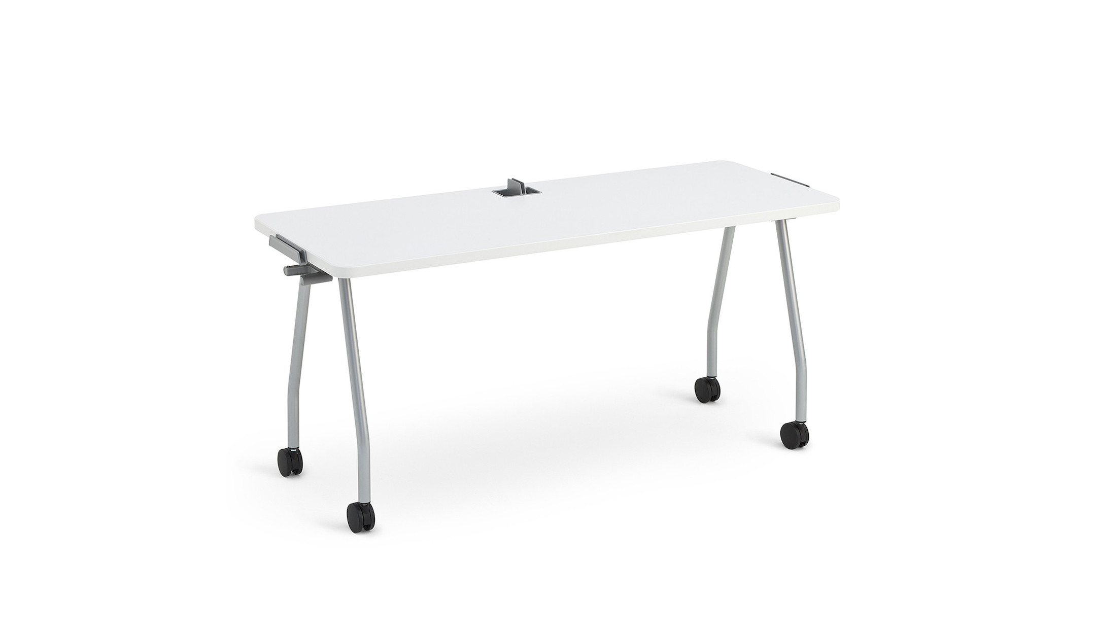 Steelcase Verb rechteckiger Studenten-Tisch mit Rollen für flexible Gruppenarbeit in Schulen Steelcase-Verb-rechteckiger-Studenten-Tisch-mit-Rollen-fur-flexible-Gruppenarbeit-in-Schulen