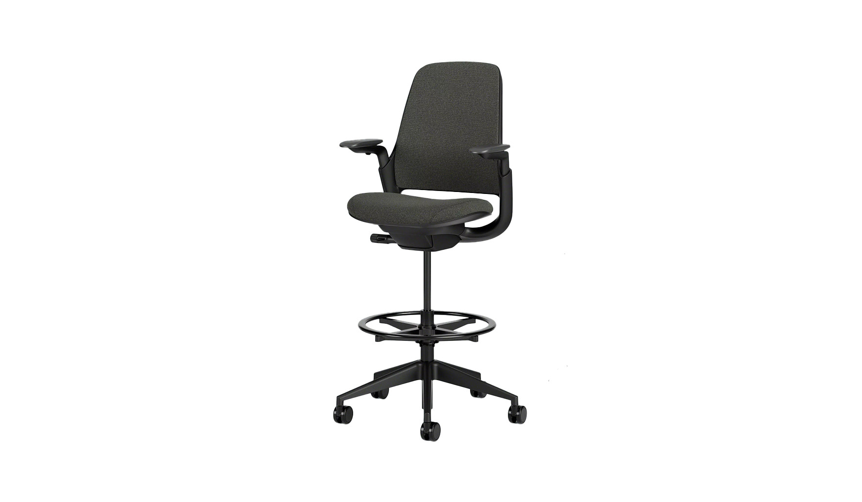 Steelcase Series 1 Schalterstuhl mit gepolsterter Rückenlehne und Synchronmechanik Steelcase-Series-1-Schalterstuhl-mit-gepolsterter-Ruckenlehne-und-Synchronmechanik