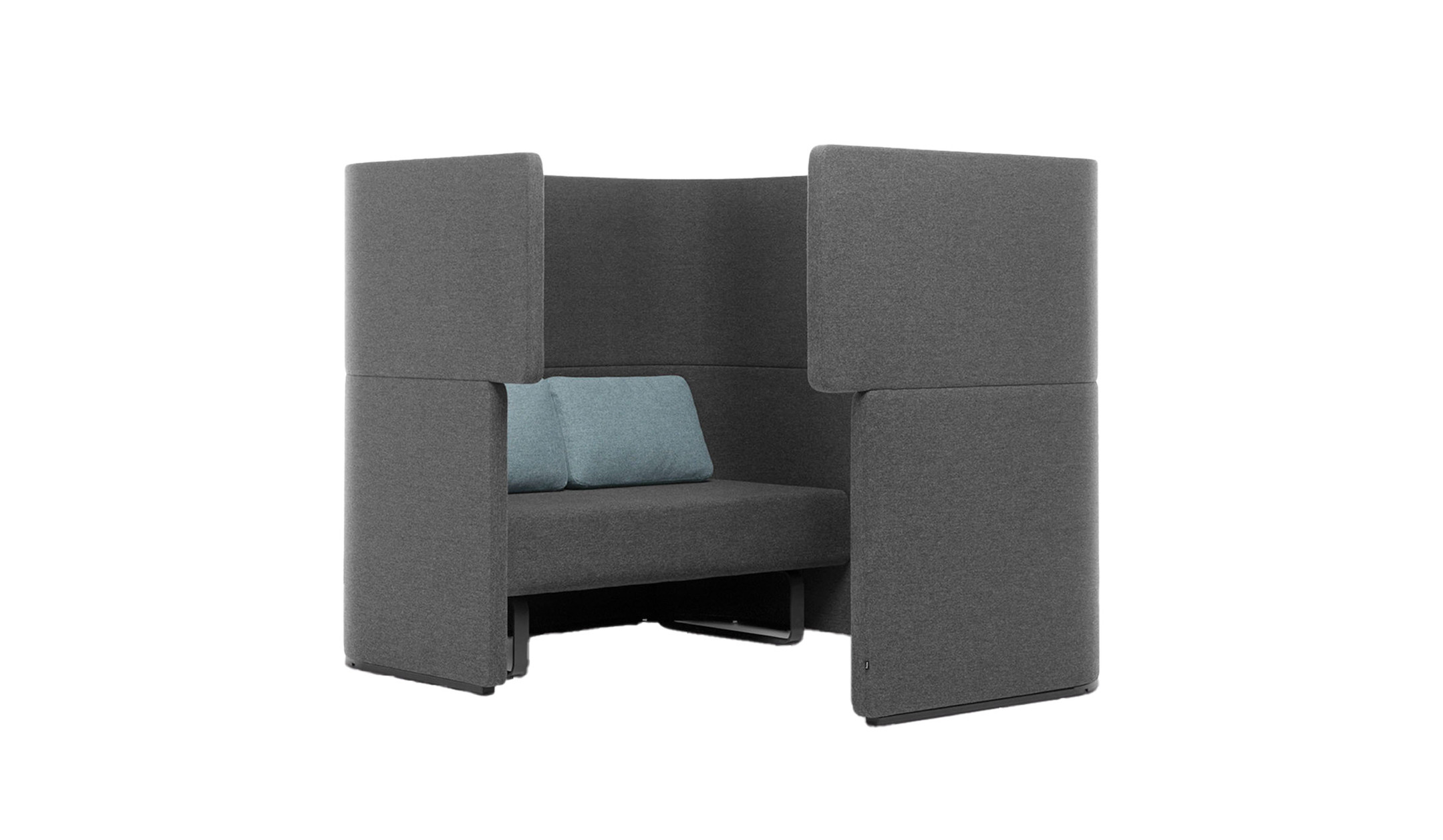 Bene DOCKLANDS Dock-In-Lounge Single Lounge mit visueller und akustischer Abschirmung Bene-DOCKLANDS-Dock-In-Lounge-Single-Lounge-mit-visueller-und-akustischer-Abschirmung