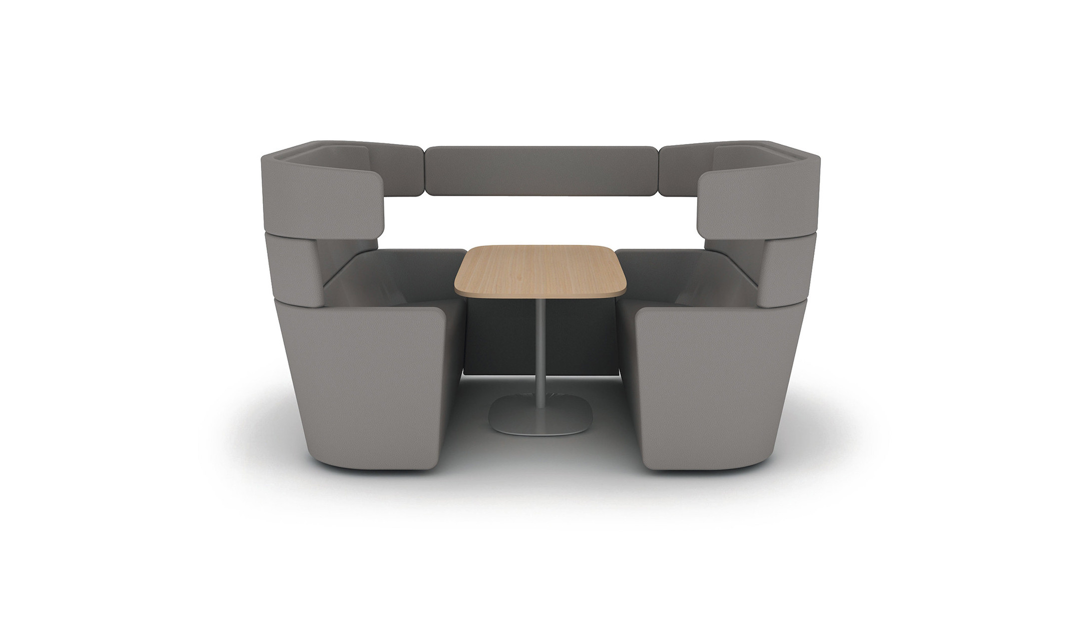 Bene-PARCS-American-Diner-bestehend-aus-zwei-Wing-Sofas-fur-Besprechungen-und-Teamarbeit-in-kleinen-Gruppen