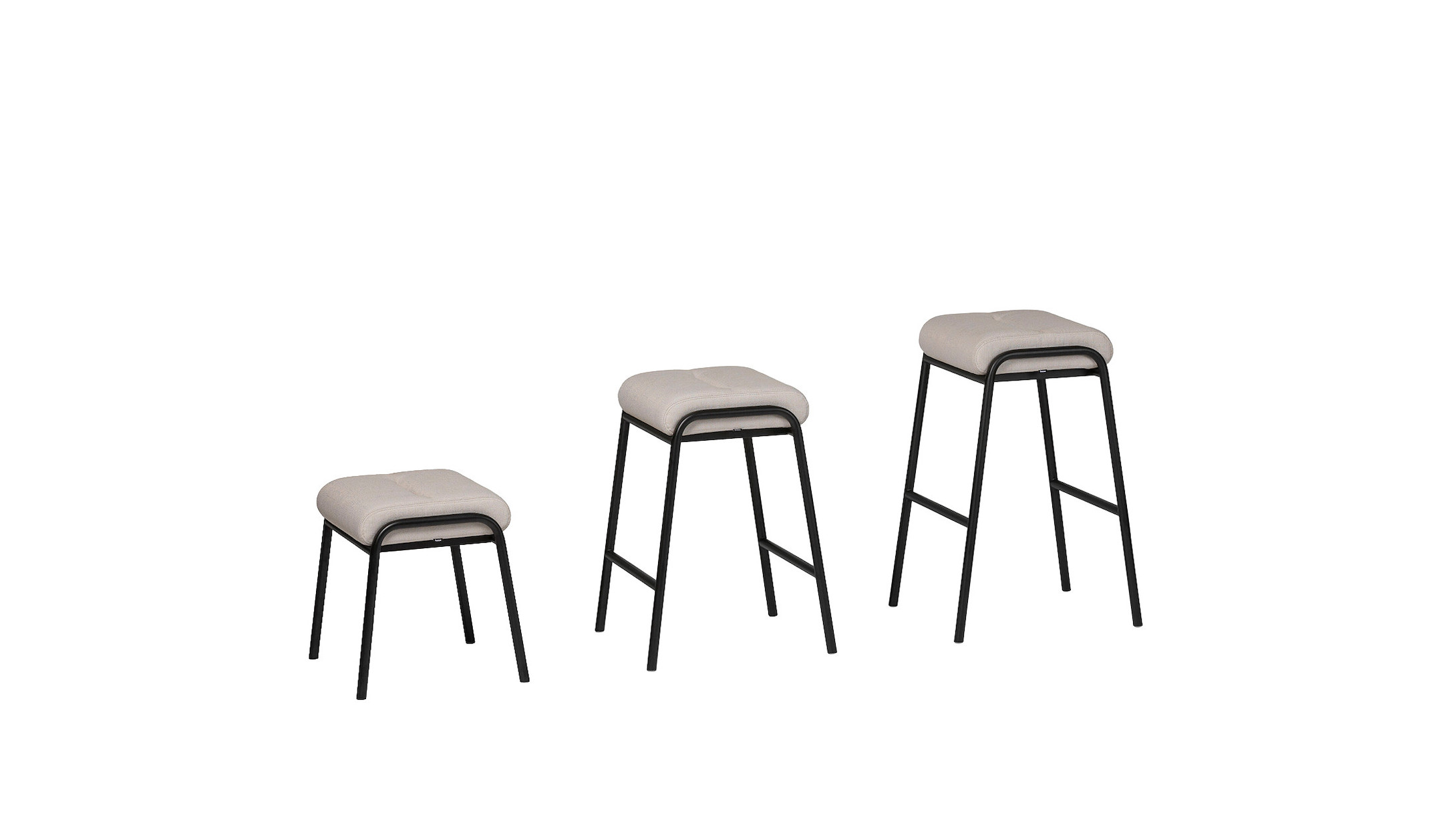 Bene-CASUAL-Stool-komfortabler-Hocker-aus-stabiler-Rohrkonstruktion