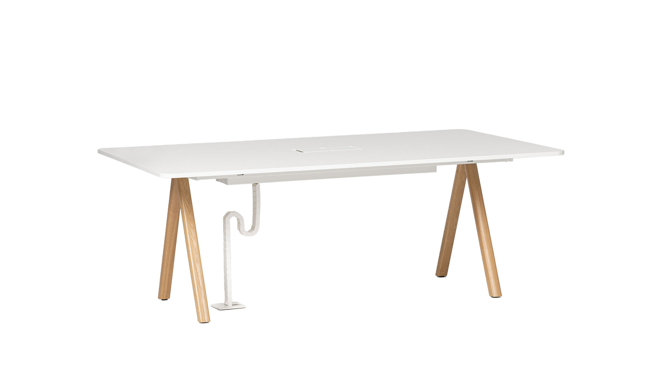 Bene-DELTA-PURE-MEETING-Besprechungstisch-mit-vielfaltiger-Gestell-und-Plattenauswahl