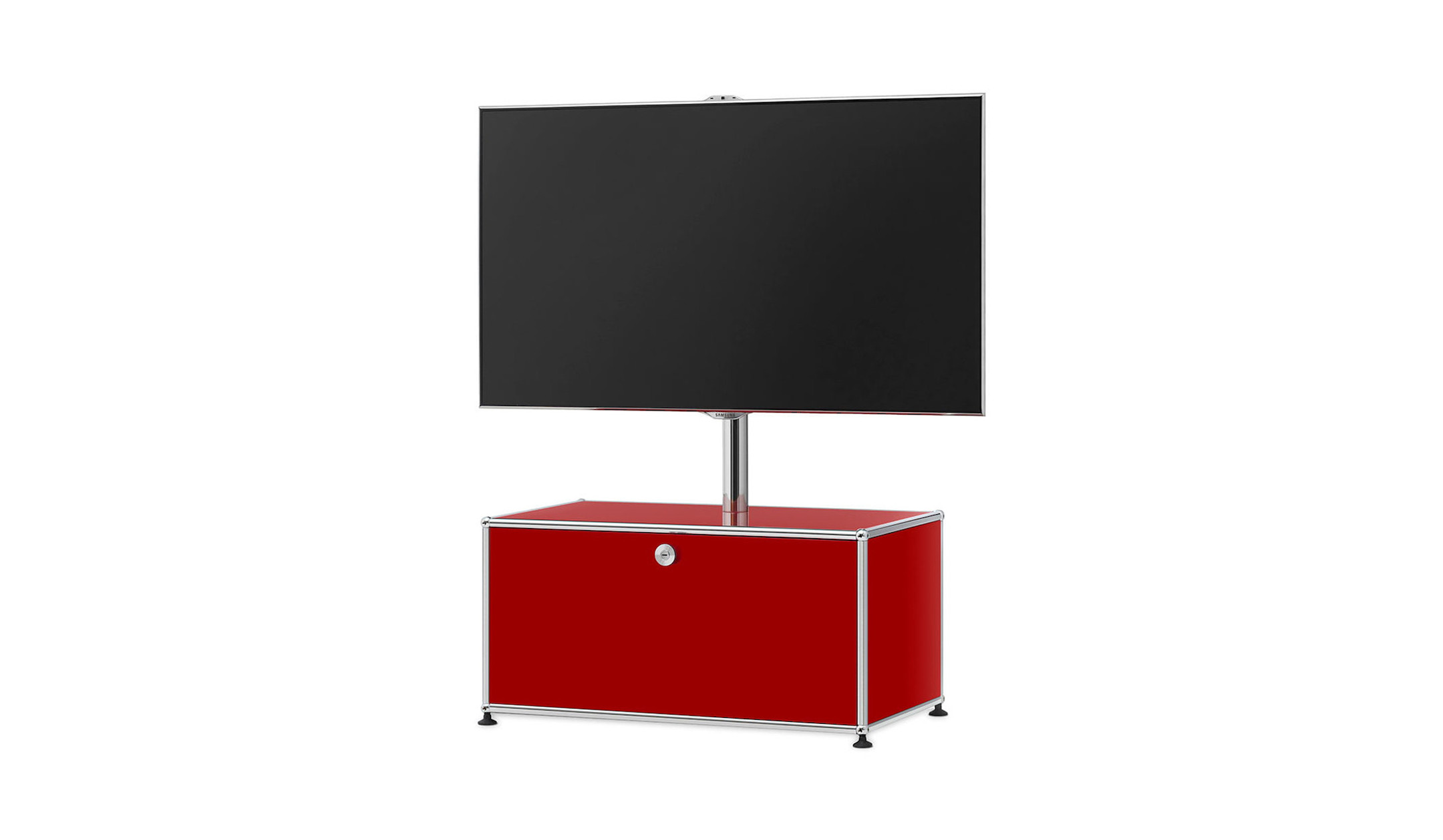 infoWERK-FS75-lowBOARD-mit-Halterung-fur-Displays-und-Fernseher-bis-zu-65-Zoll